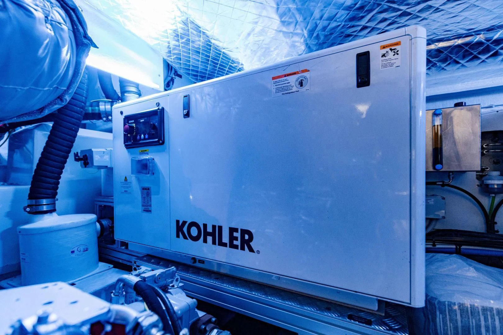 graphical user interface, website aboard STALLION Yacht for Sale