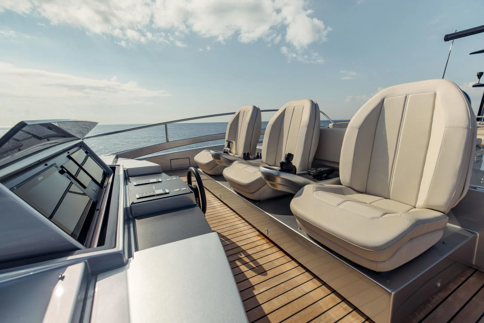 a boat on the water aboard STALLION Yacht for Sale