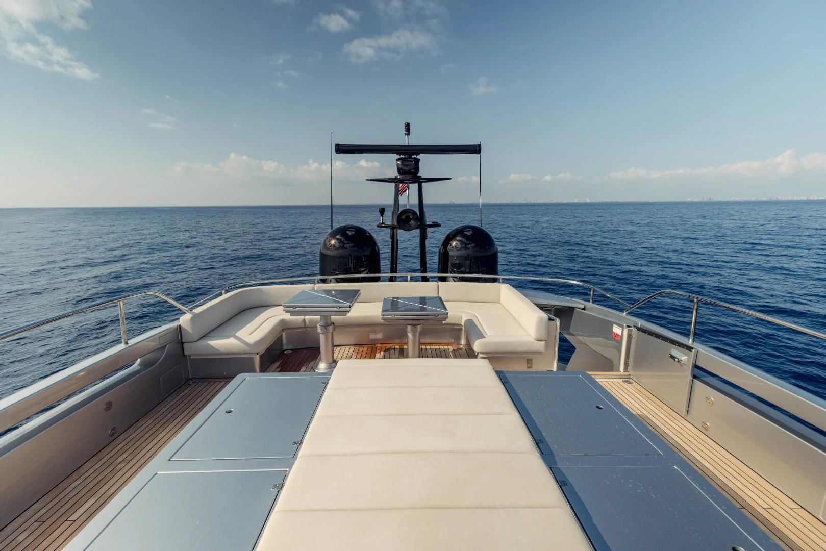 a boat on the water aboard STALLION Yacht for Sale