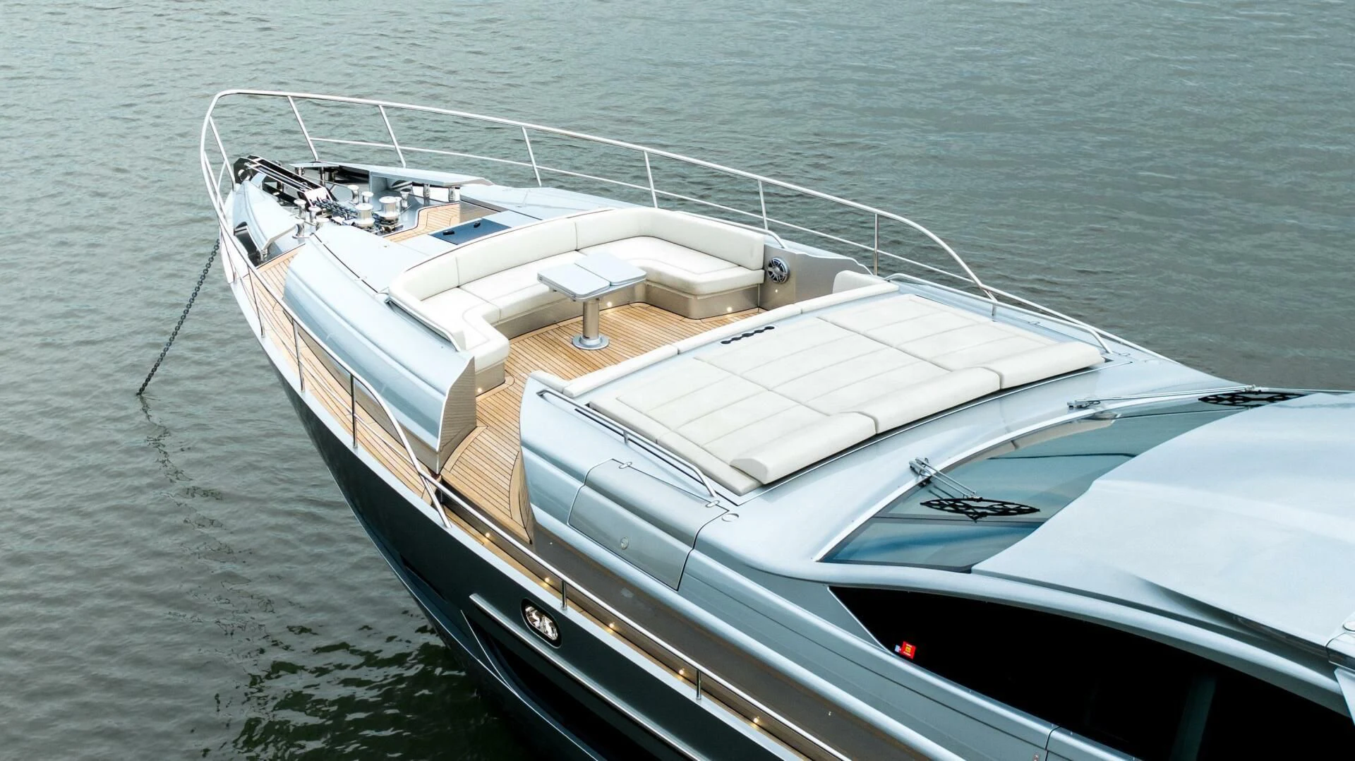 a boat on the water aboard STALLION Yacht for Sale