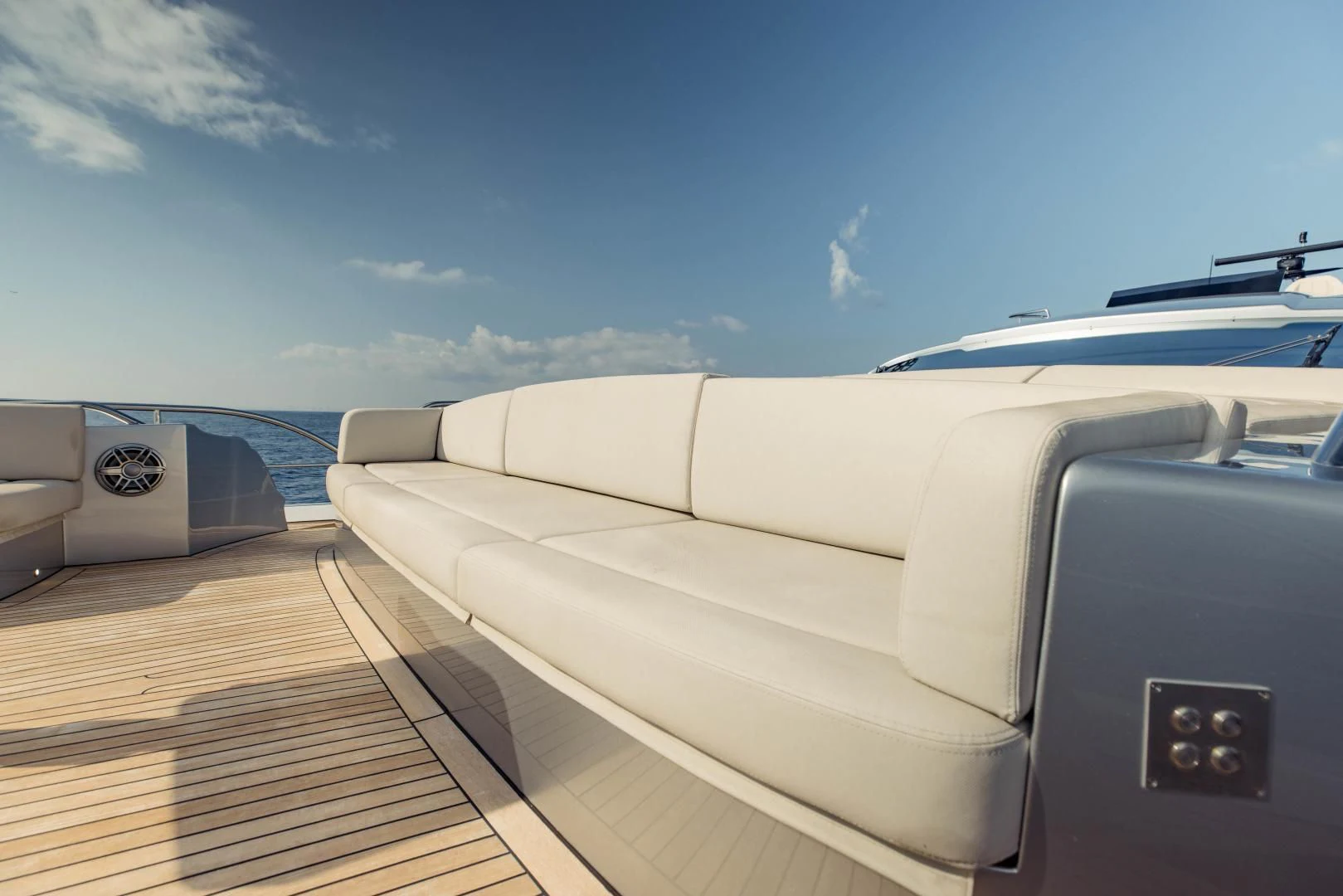 the back of a plane aboard STALLION Yacht for Sale