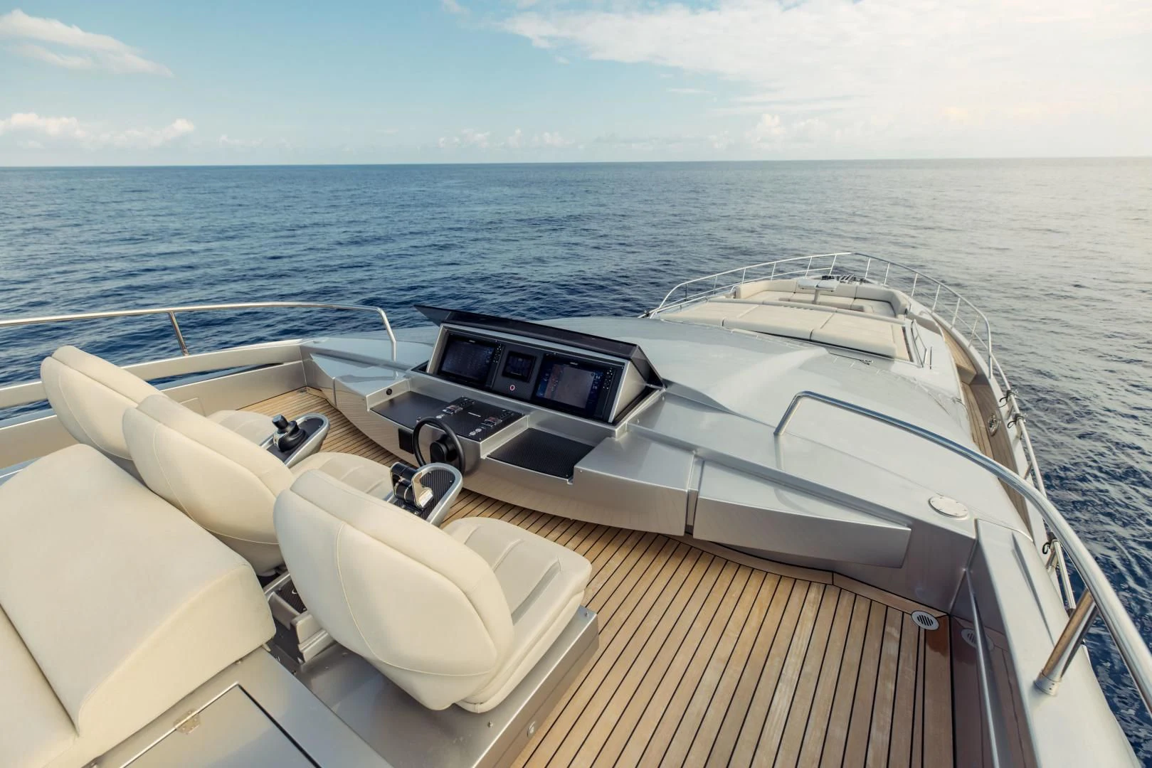 a boat on the water aboard STALLION Yacht for Sale