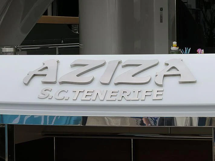 text aboard AZIZA Yacht for Sale