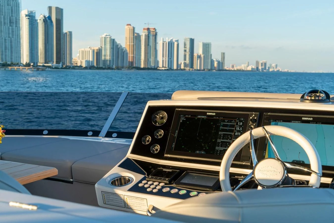 the inside of a boat aboard MILAMO Yacht for Sale