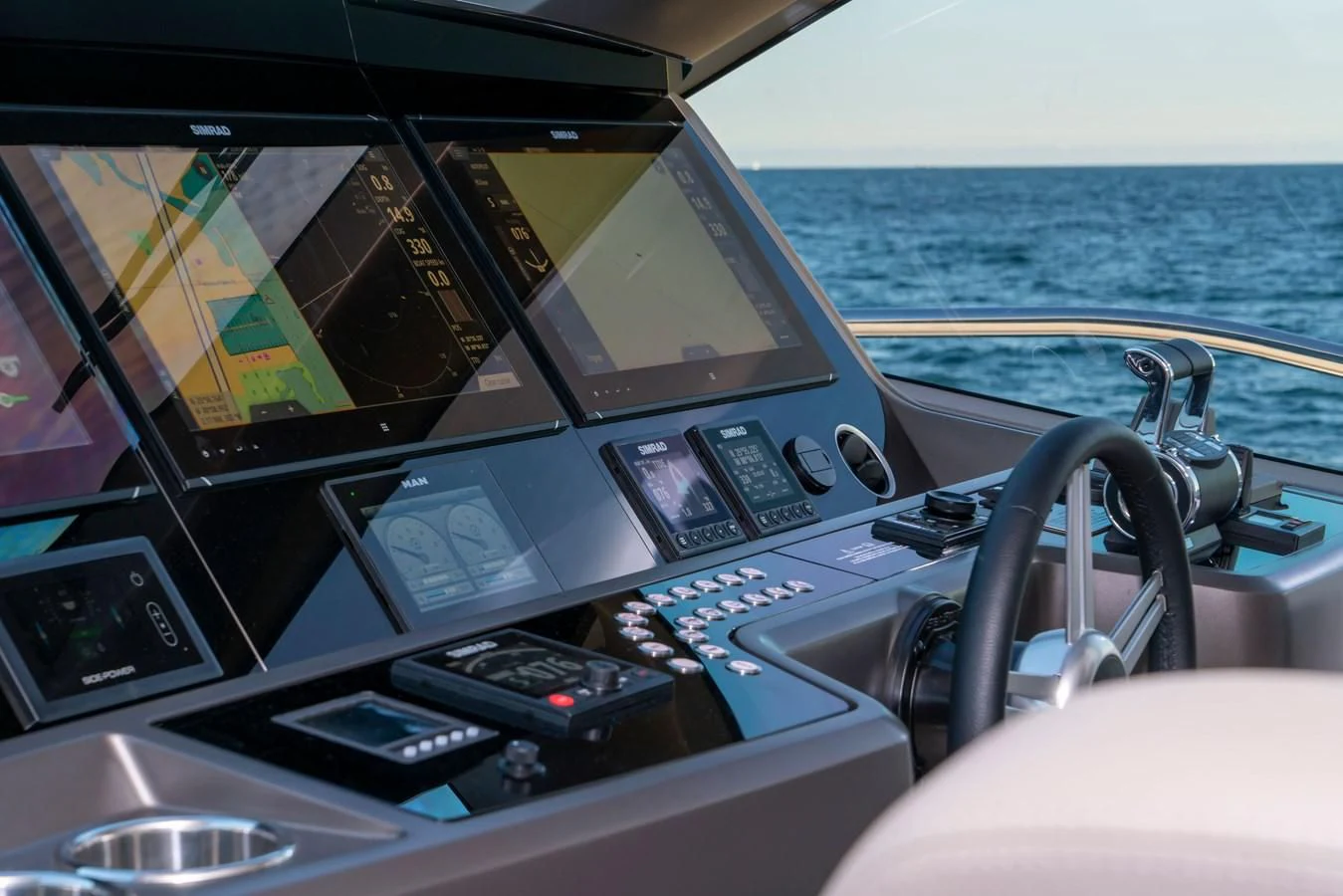 inside of a boat aboard MILAMO Yacht for Sale