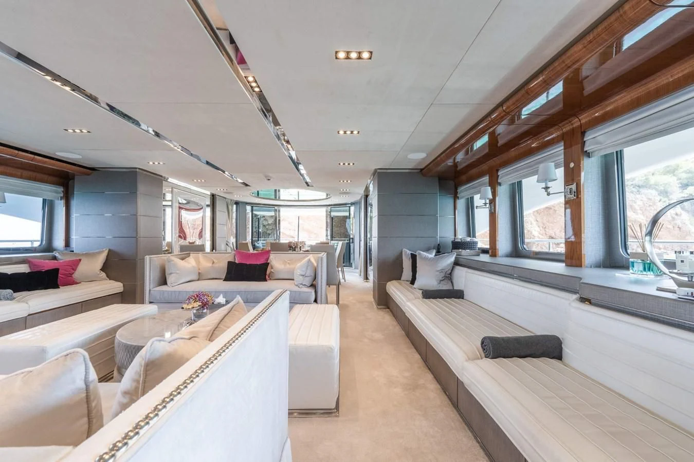 inside of a boat aboard BLISS Yacht for Sale