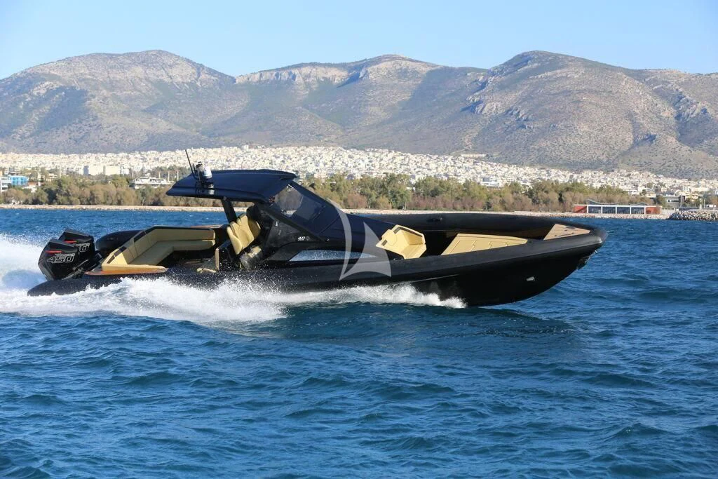 a boat on the water aboard BLISS Yacht for Sale