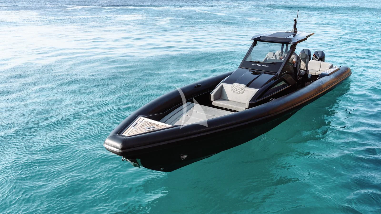 a boat in the water aboard BLISS Yacht for Sale