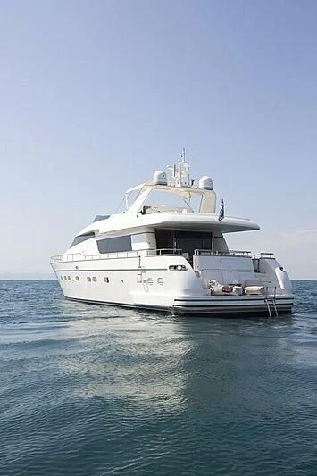a boat in the water aboard SANLORENZO SL82-570 Yacht for Sale