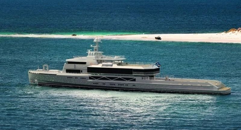 a ship on the water aboard WANDERLUST Yacht for Charter