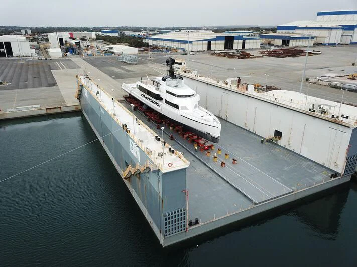 a ship in the water aboard WANDERLUST Yacht for Charter