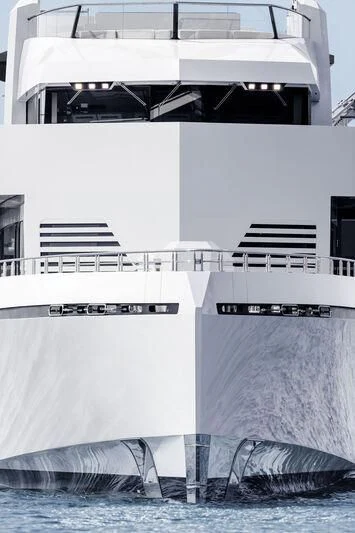 a collage of a building aboard WANDERLUST Yacht for Charter