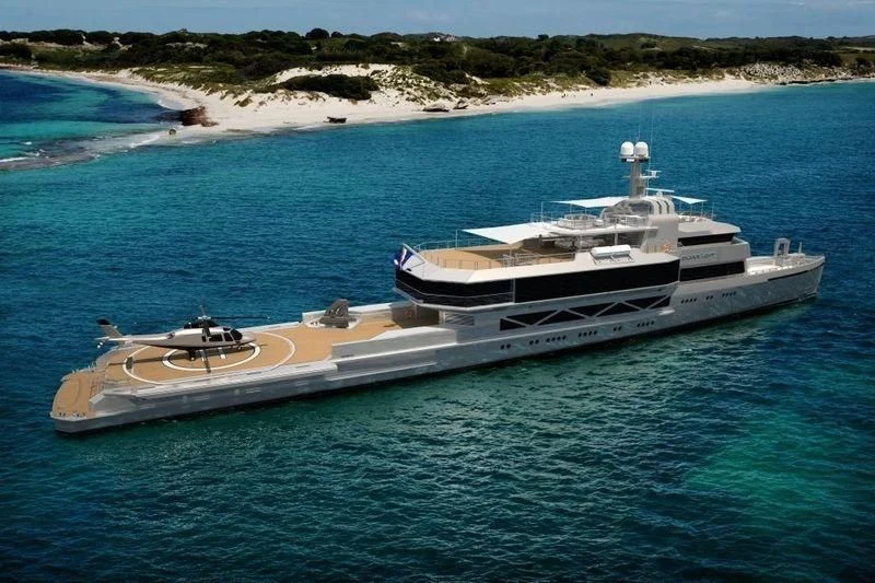 a boat on the water aboard WANDERLUST Yacht for Charter