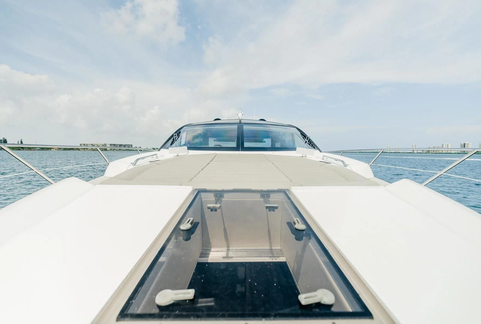a boat on the water aboard GRAVITAS Yacht for Charter