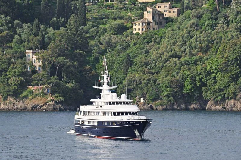 a boat sailing on water aboard VIRGINIAN Yacht for Sale