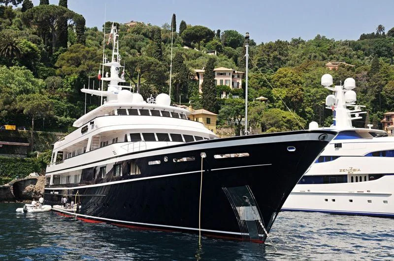 a couple of boats in the water aboard VIRGINIAN Yacht for Sale