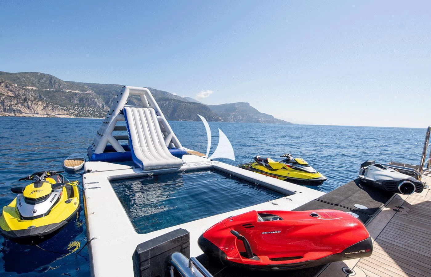 a boat on the water aboard ARBEMA Yacht for Sale