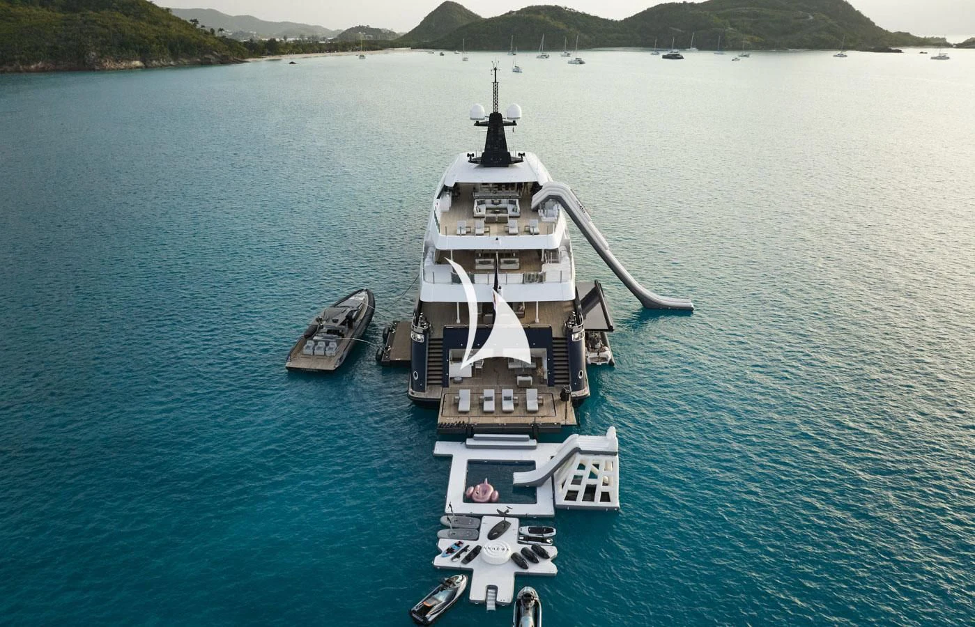 a boat on the water aboard ARBEMA Yacht for Sale