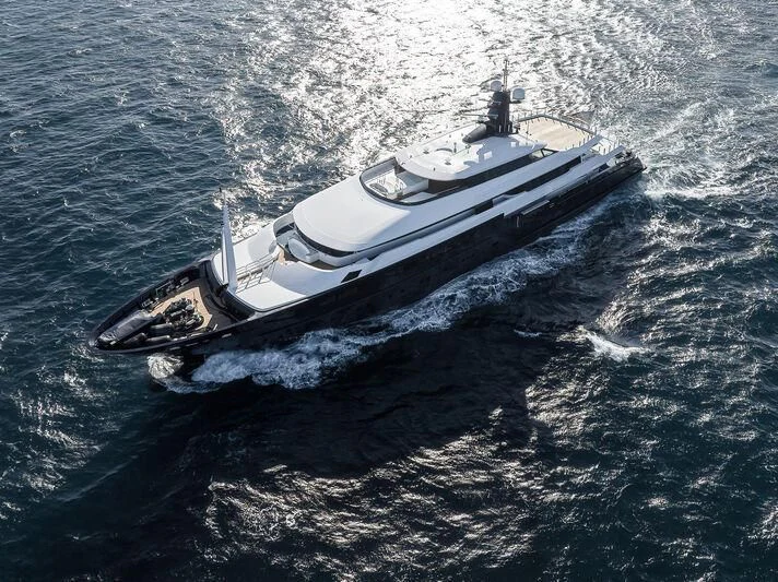 a boat in the water aboard ARBEMA Yacht for Sale