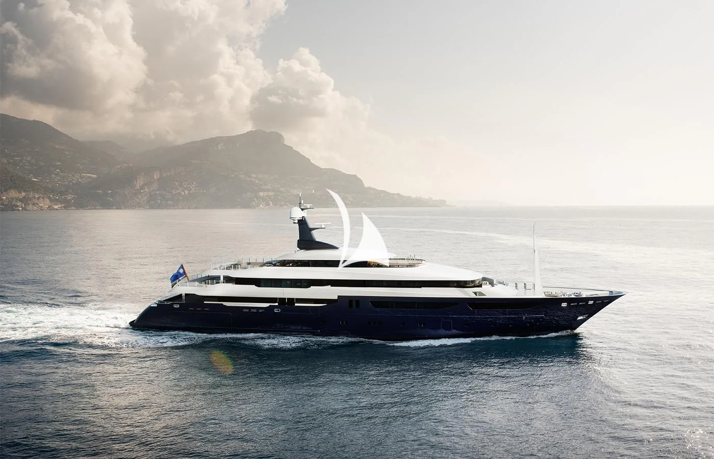 a boat in the water aboard ARBEMA Yacht for Sale