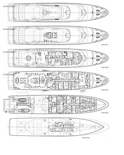 diagram aboard ARBEMA Yacht for Sale