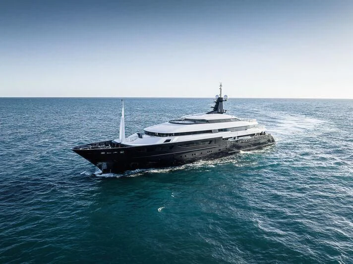 a boat in the water aboard ARBEMA Yacht for Sale