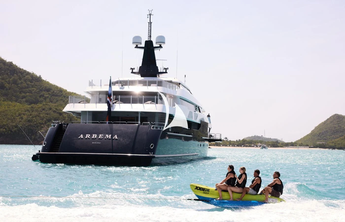 a boat on the water aboard ARBEMA Yacht for Sale