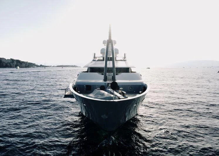 a boat in the water aboard ARBEMA Yacht for Sale