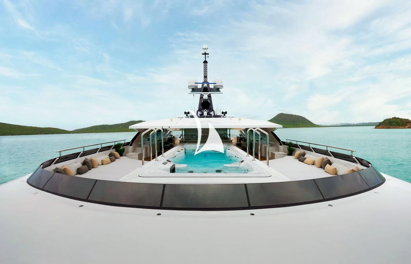 a boat on the water aboard ARBEMA Yacht for Sale