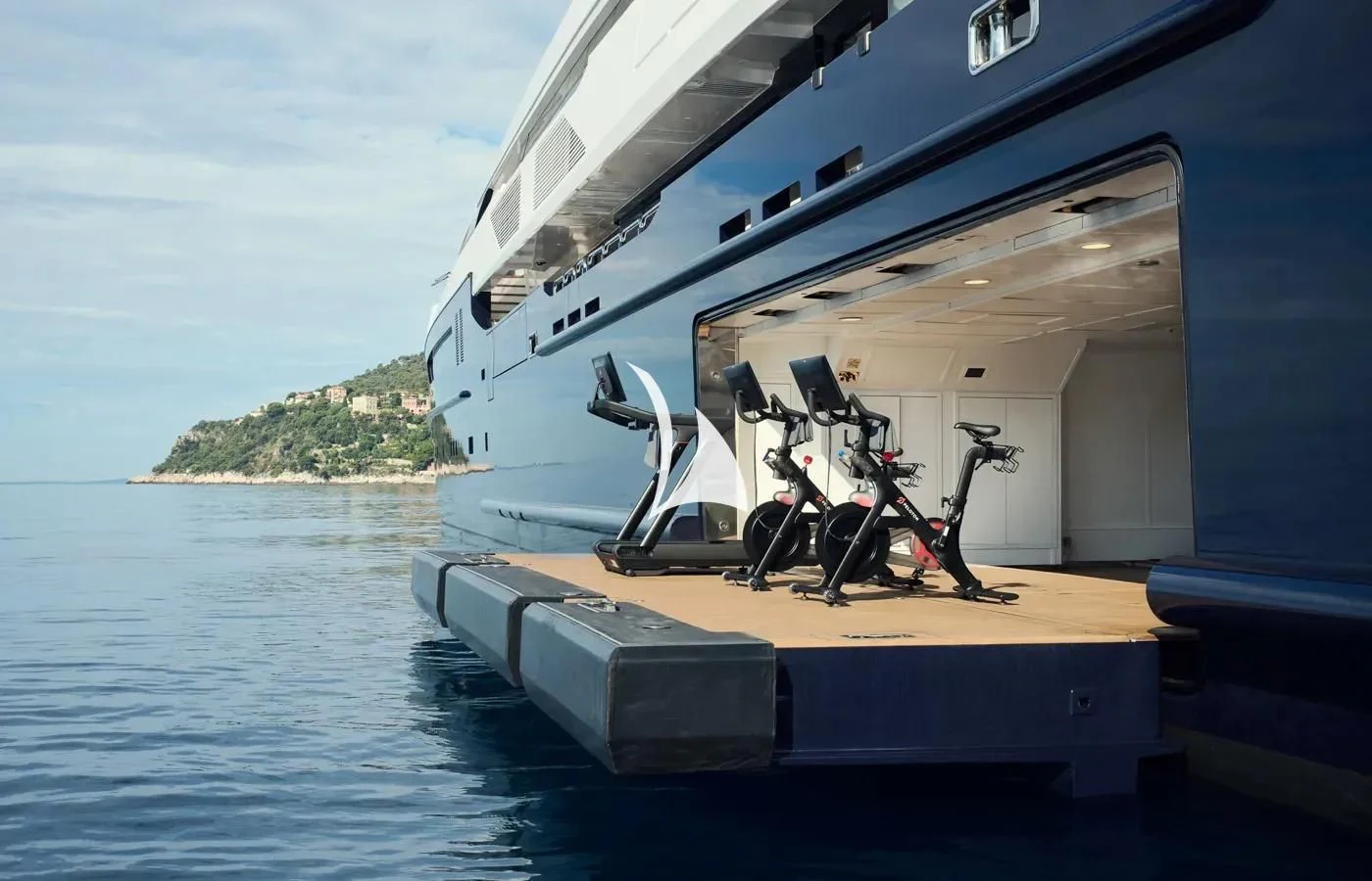 a boat on the water aboard ARBEMA Yacht for Sale