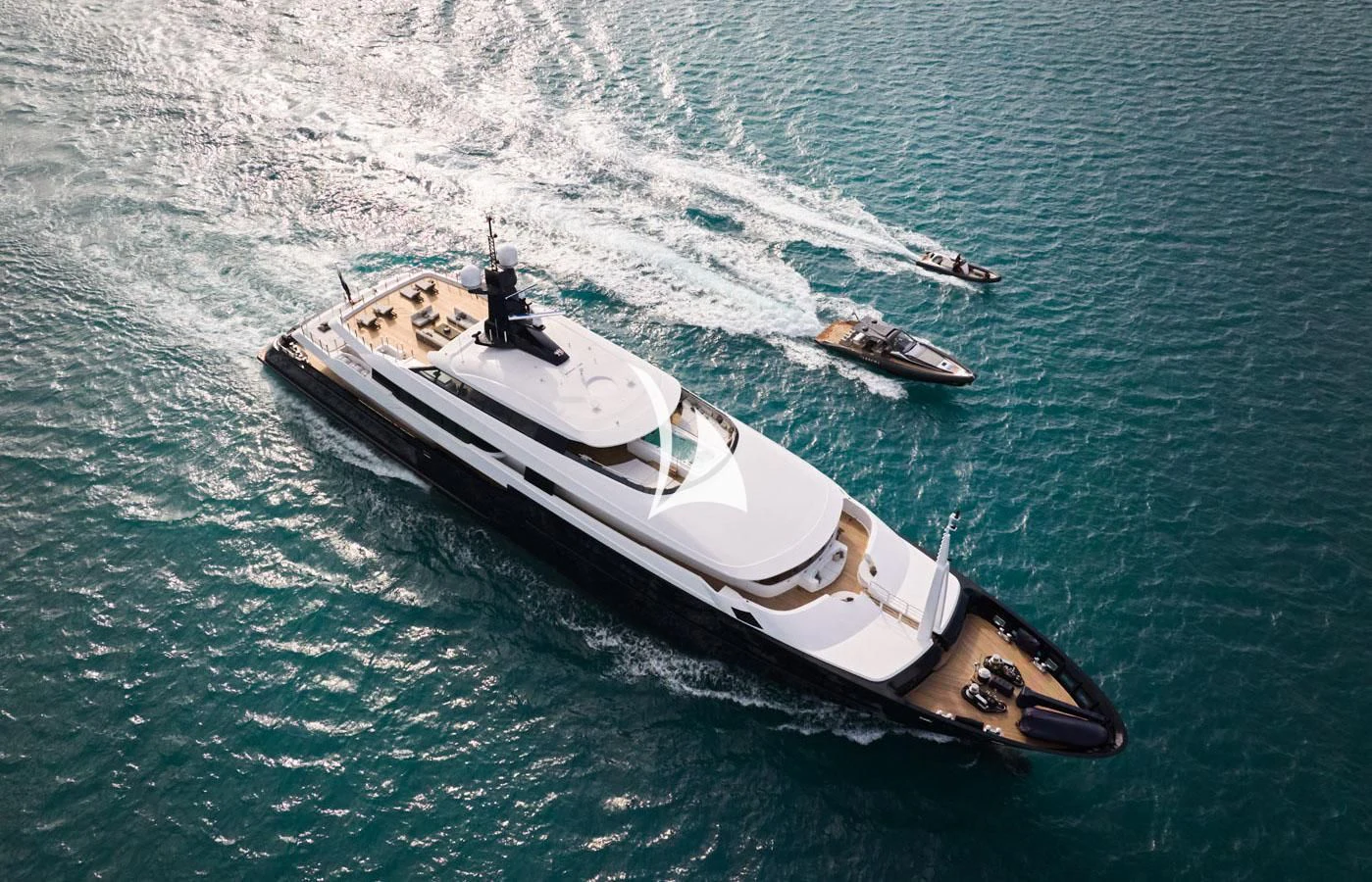 a boat on the water aboard ARBEMA Yacht for Sale