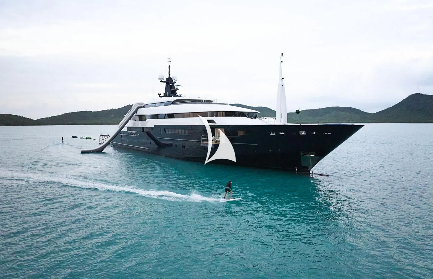 a boat on the water aboard ARBEMA Yacht for Sale
