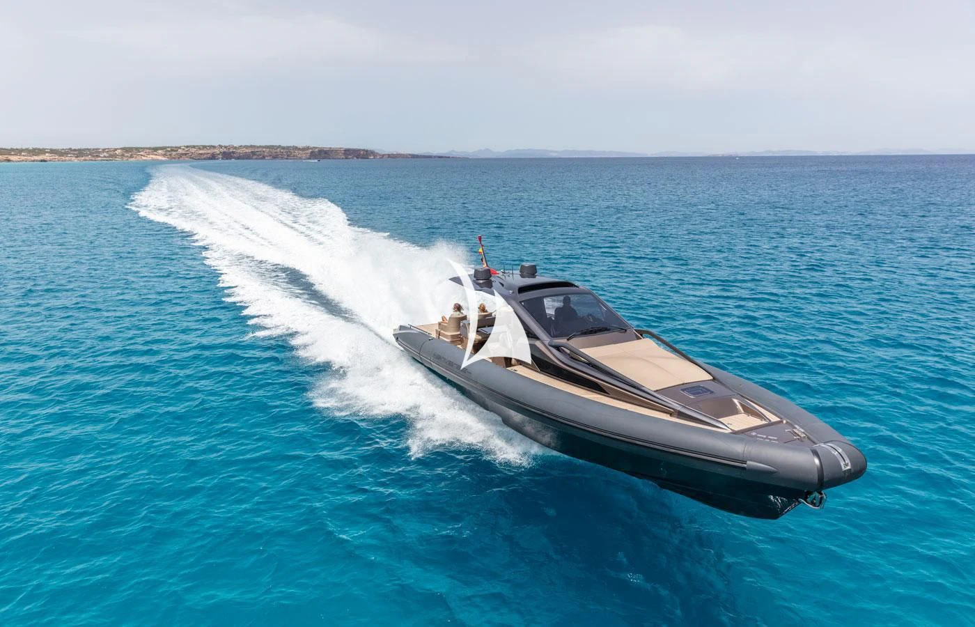 a boat on the water aboard ARBEMA Yacht for Sale