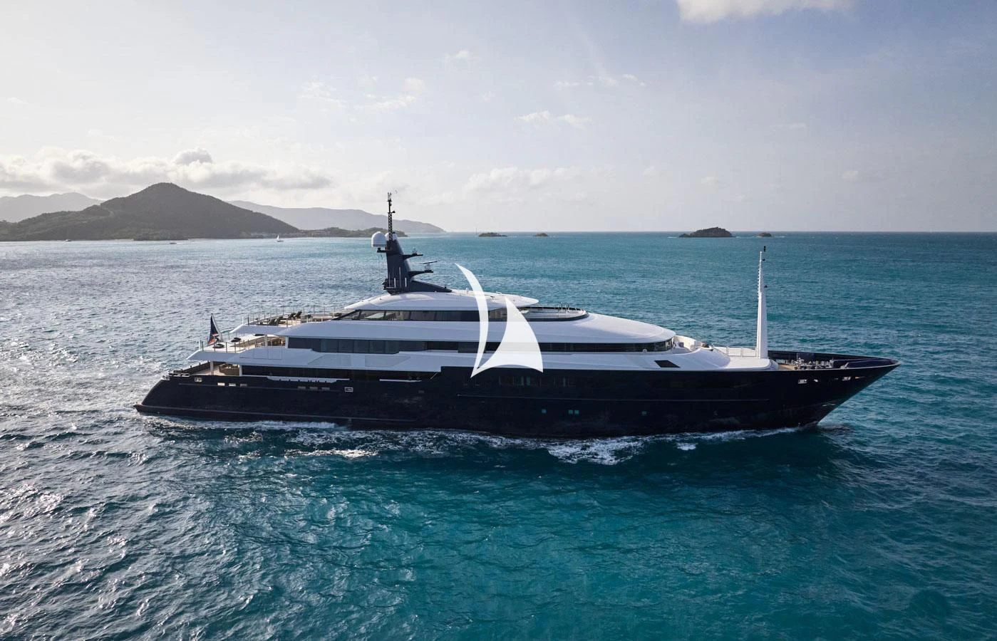 a boat in the water aboard ARBEMA Yacht for Sale