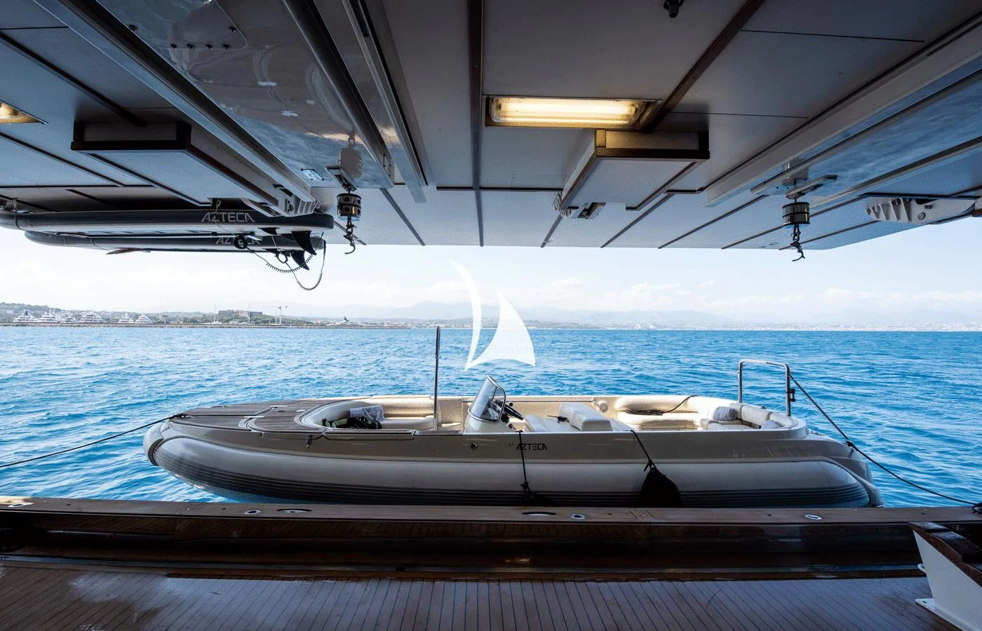 a boat on the water aboard ARBEMA Yacht for Sale