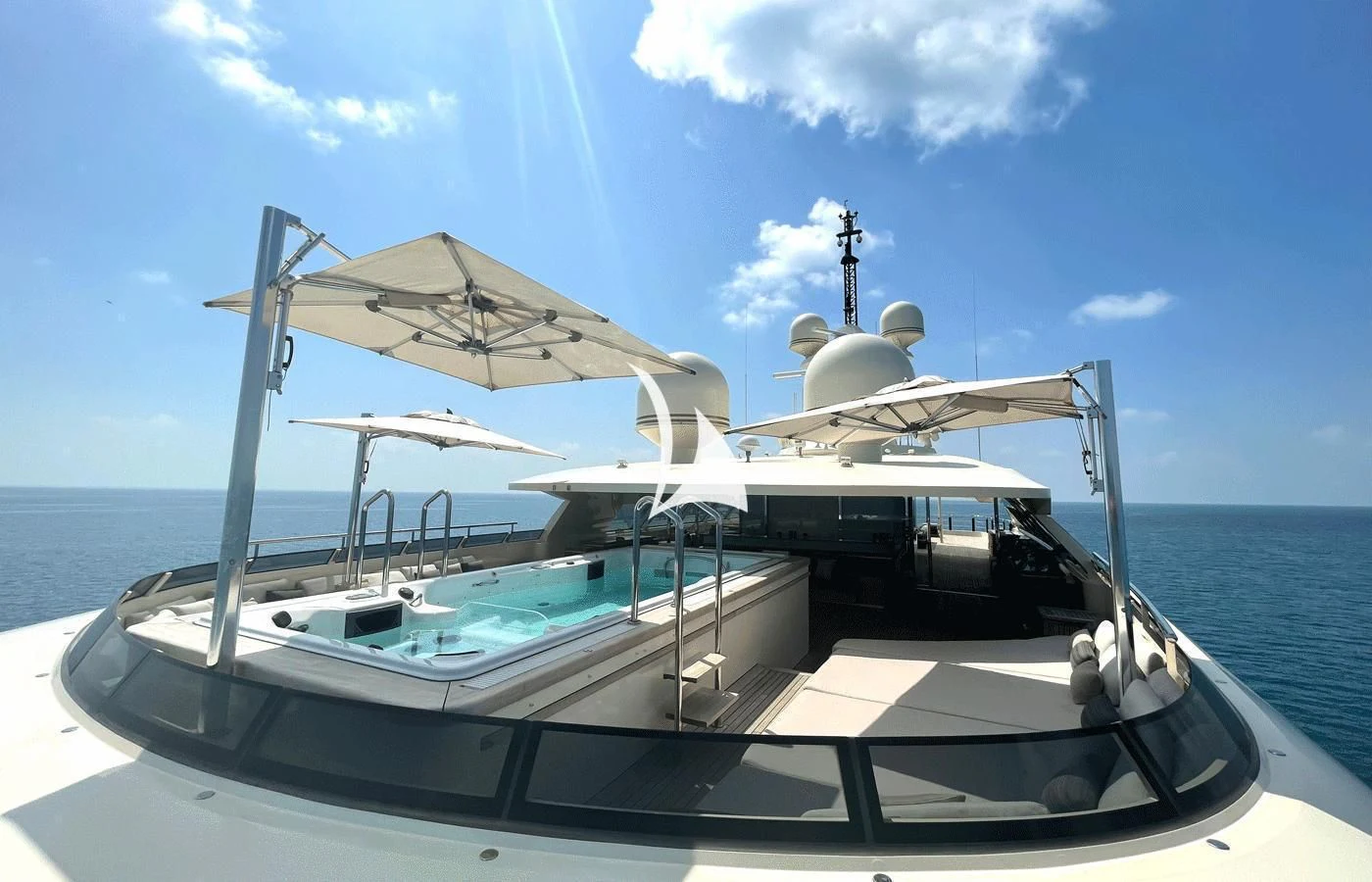 a boat on the water aboard ARBEMA Yacht for Sale