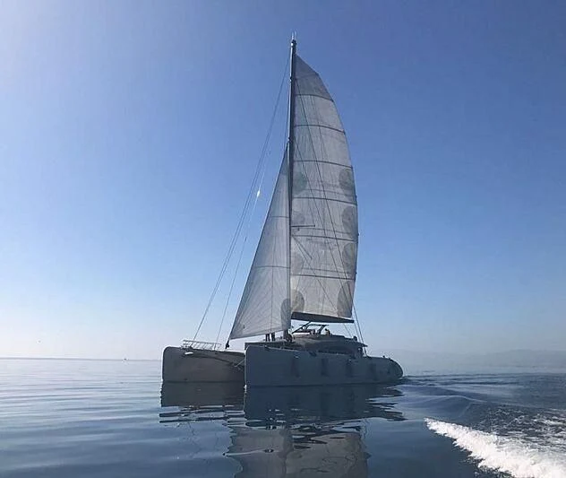 a sailboat on the water aboard LYFE AT SEA Yacht for Sale