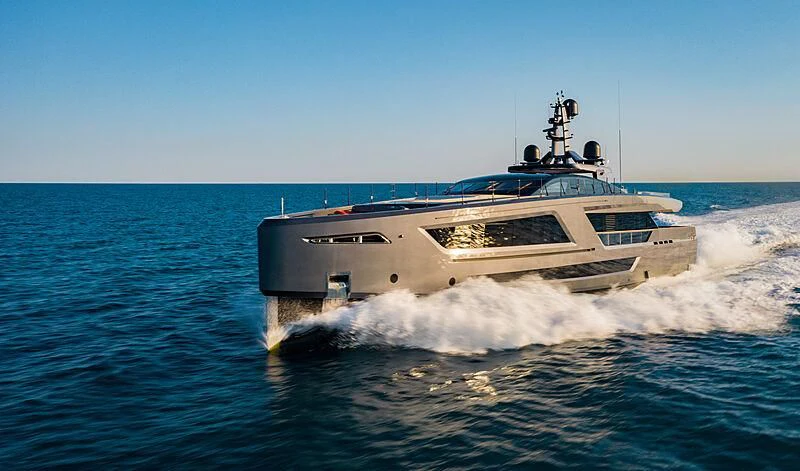 a boat on the water aboard PANAM Yacht for Sale