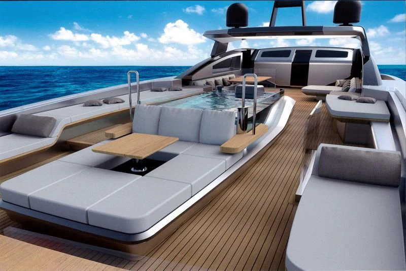 a boat on the water aboard PANAM Yacht for Sale