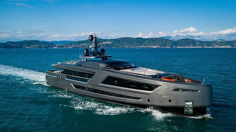 a boat on the water aboard PANAM Yacht for Sale