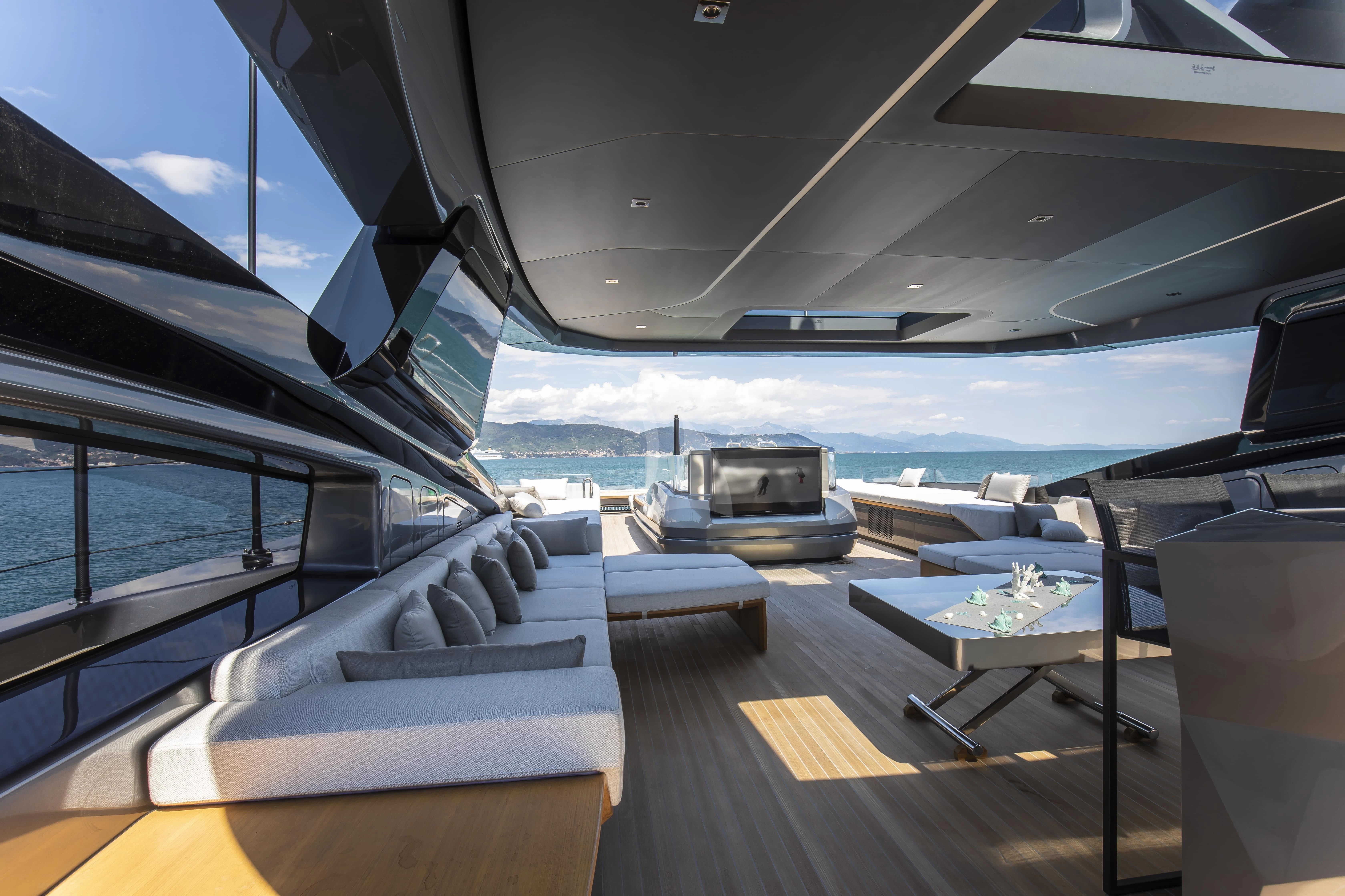 a boat on the water aboard PANAM Yacht for Sale
