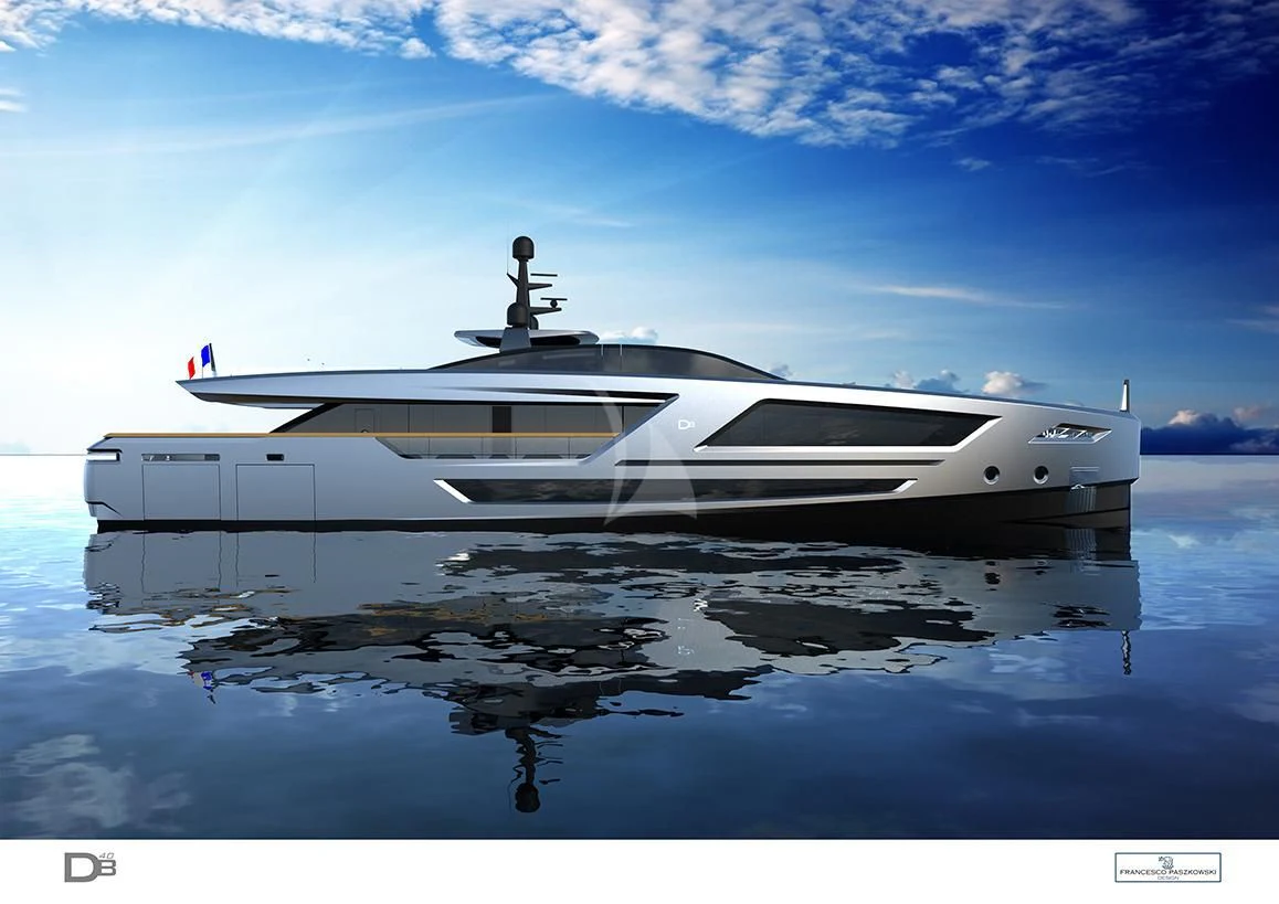 a white yacht on water aboard PANAM Yacht for Sale