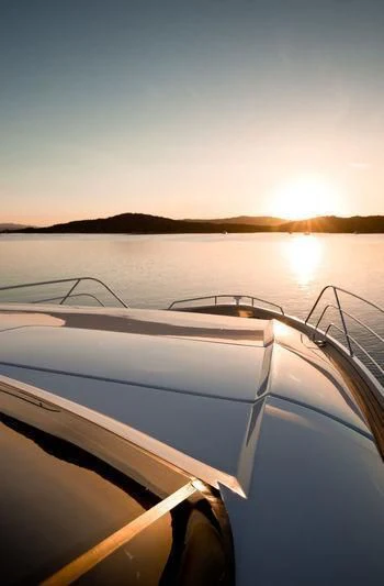 a boat on the water aboard MAXIMUS Yacht for Sale