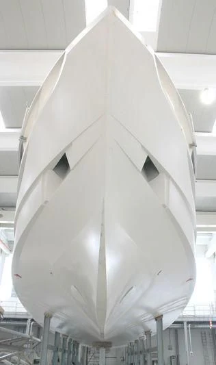 a large white spherical object aboard MAXIMUS Yacht for Sale