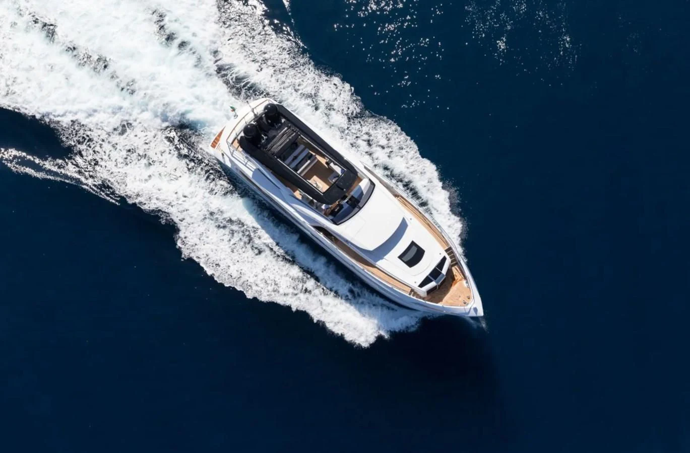 a boat in the water aboard MAXIMUS Yacht for Sale
