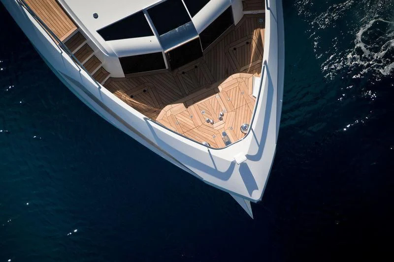 a boat on the water aboard MAXIMUS Yacht for Sale