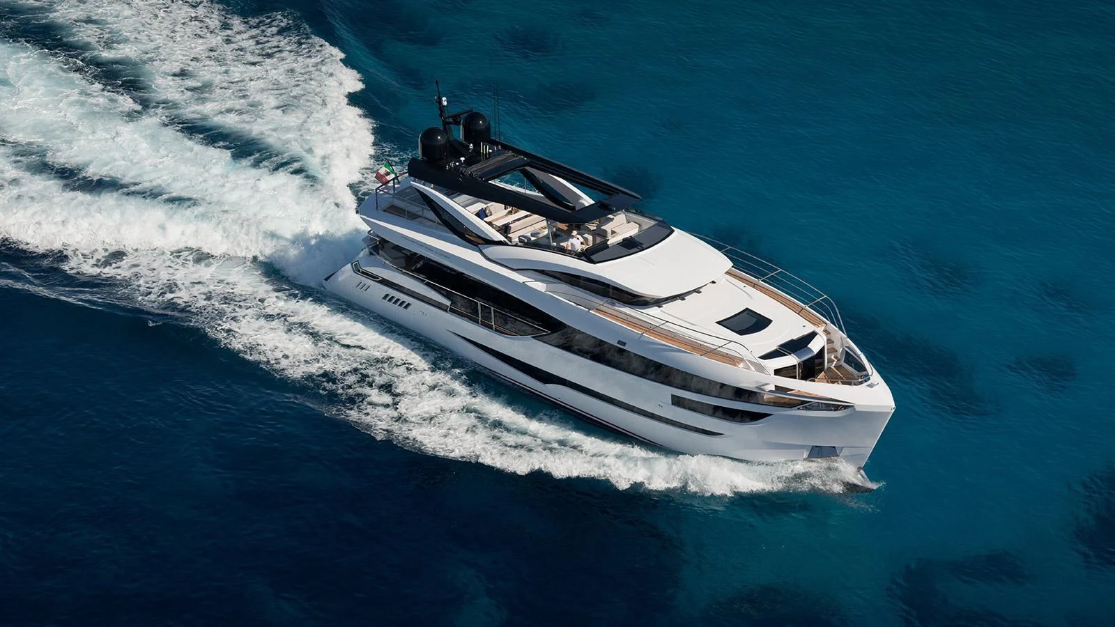 a boat on the water aboard MAXIMUS Yacht for Sale