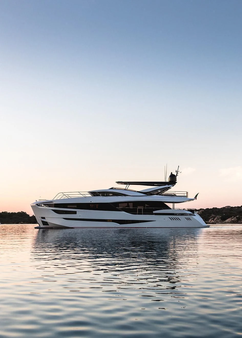 a boat on the water aboard MAXIMUS Yacht for Sale