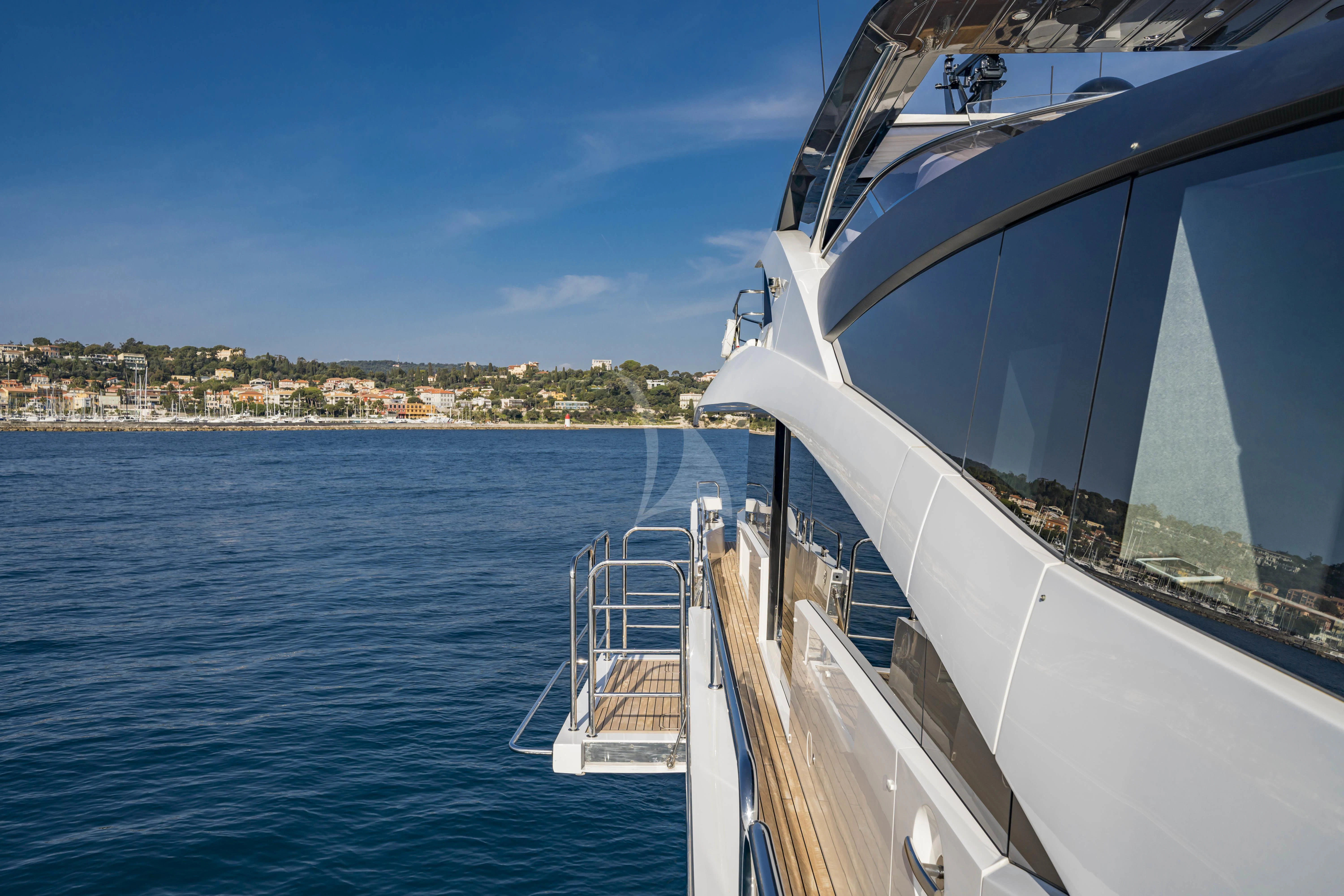 a boat on the water aboard TORO Yacht for Sale