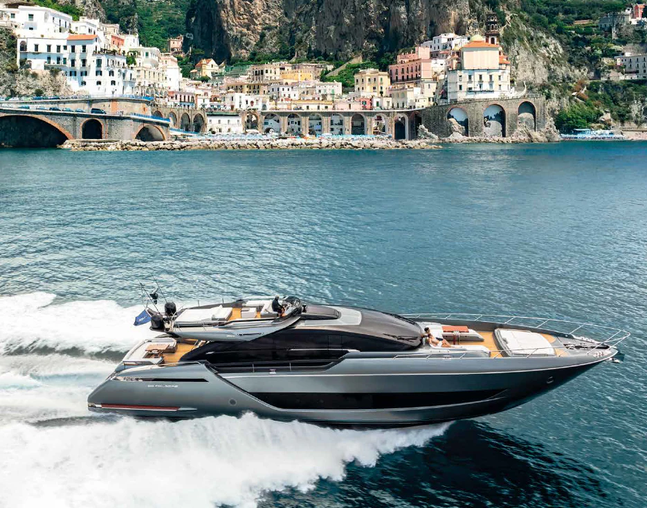 a boat on the water aboard HERCULES Yacht for Sale